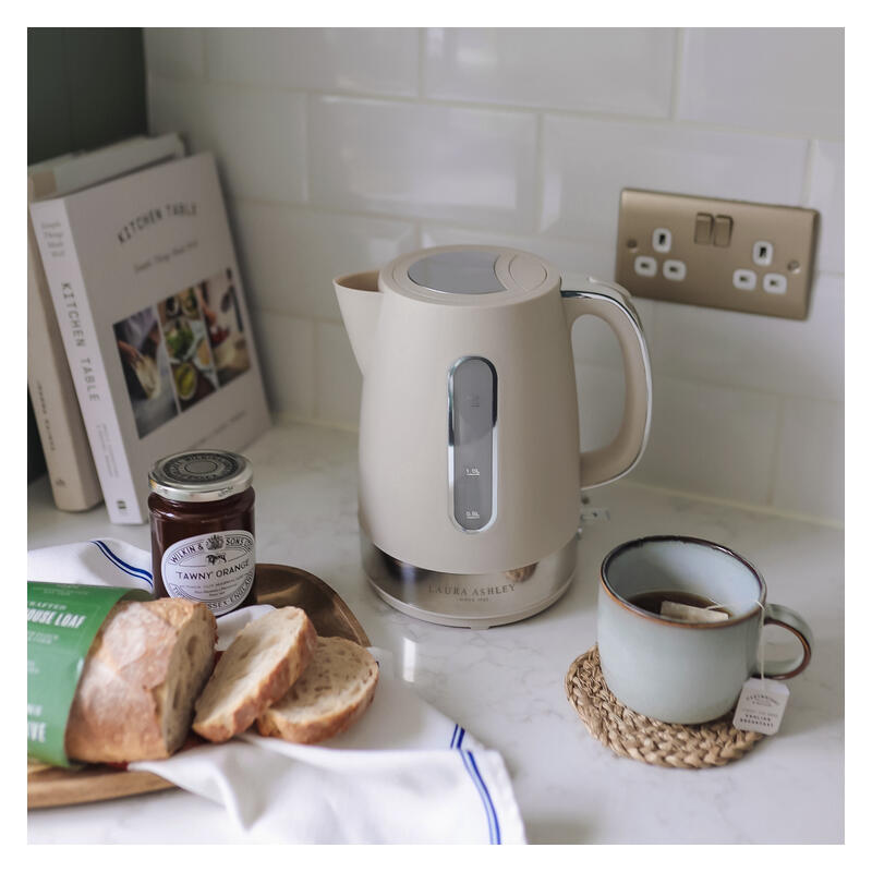 Laura Ashley 1.7L Jug Kettle - Dove Grey