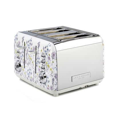 Laura Ashley 4 Slice Toaster - Wild Meadow
