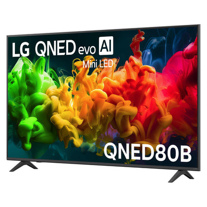 LG 65" QNED80B Smart 4K QNED evo Mini-LED AI TV (2026)