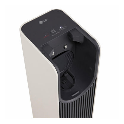 LG CordZero A9L-AIR Auto Emptying Handstick Vacuum with Compact Tower - White
