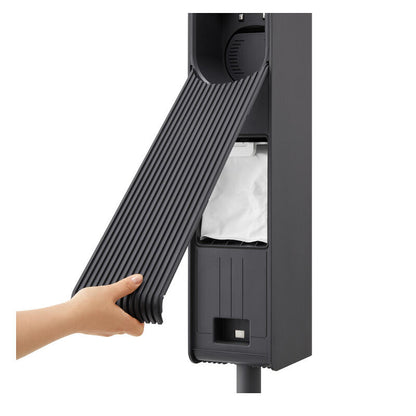 LG CordZero A9L-STORM Auto Emptying Handstick Vacuum with Compact Tower - Black