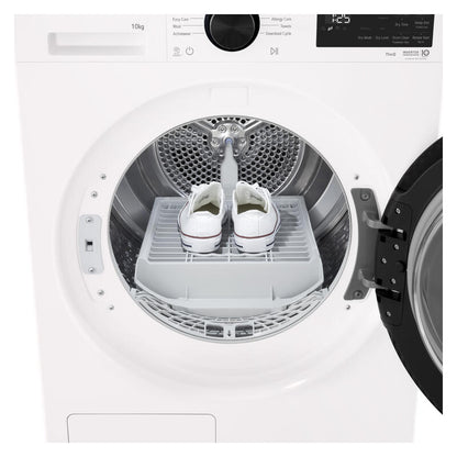 LG 10kg AI Heat Pump Condenser Dryer - White (Series 3)