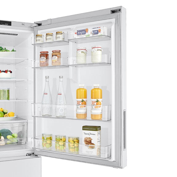 LG 420 Litre Bottom Mount Refrigerator -  White