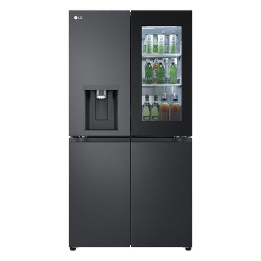 LG 847 L French Door Fridge - Matte Black