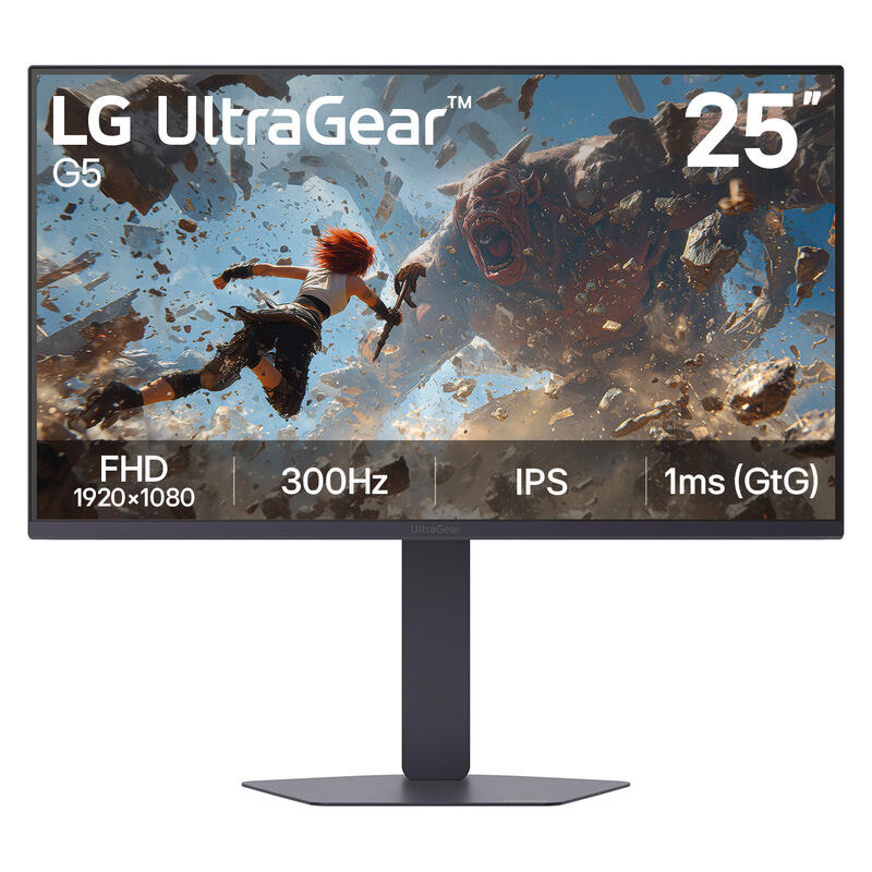 LG 25" FHD IPS 300Hz Gaming Montior