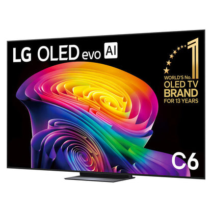 LG 83" C6 Smart 4K OLED evo AI TV (2026)