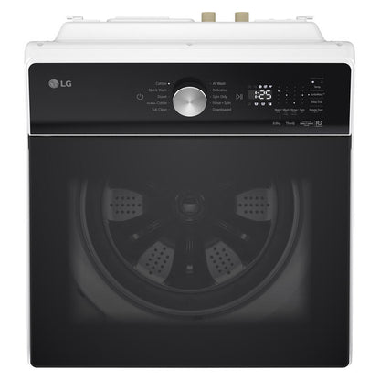 LG 8kg AI Top Load Washing Machine - White (Series 5)