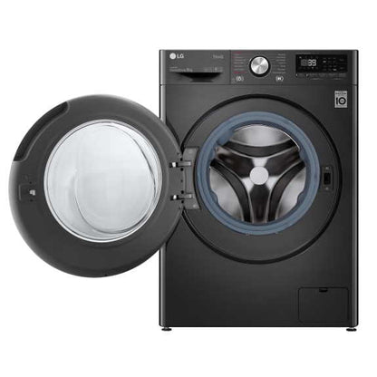 LG 8kg Front Load Washer - Black