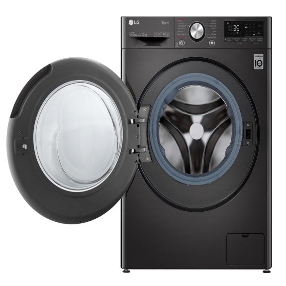 LG Front Load Washer 12kg - Black