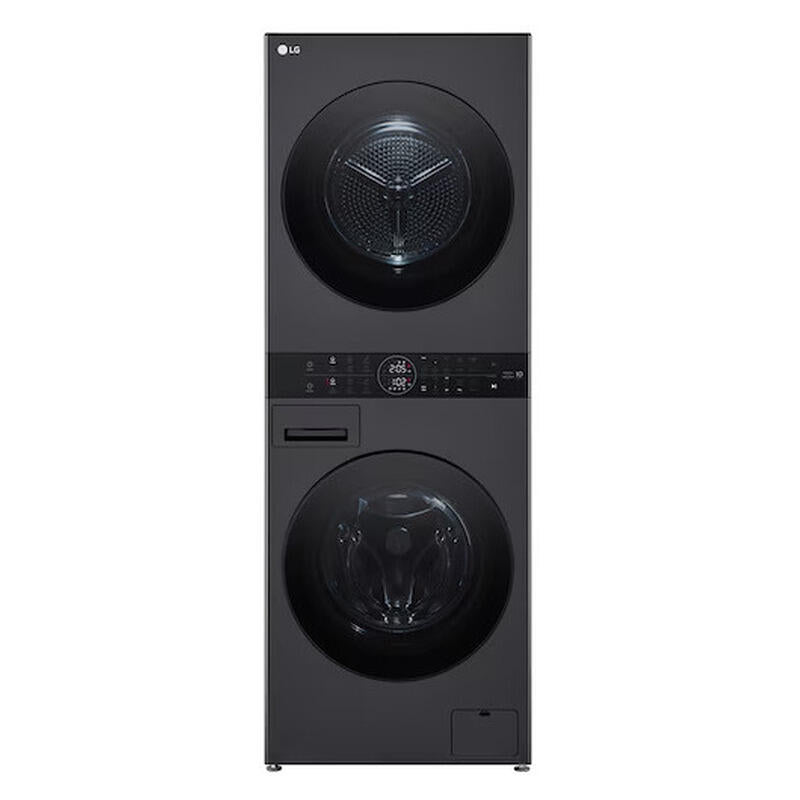 LG 12/10kg WashTower All-In-One Washer Dryer - Forest Green