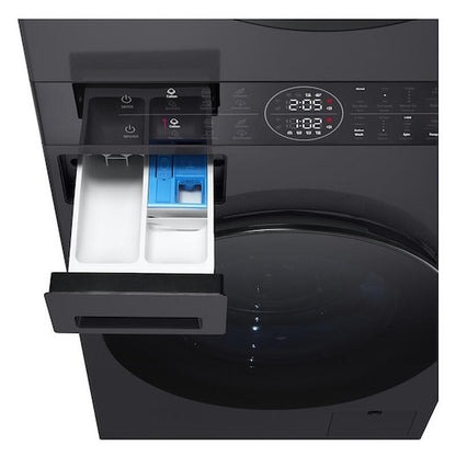 LG 12/10kg WashTower All-In-One Washer Dryer - Forest Green