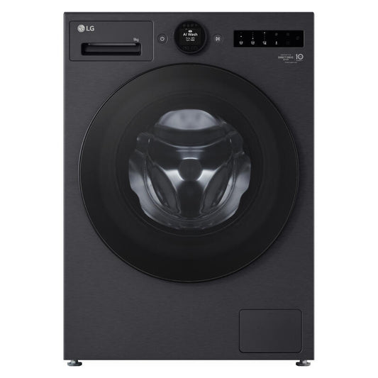LG 9kg Series 9 AI Front Load Washing Machine - Matte Black