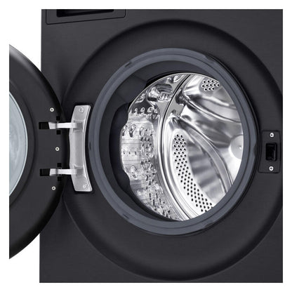 LG 12kg + 8kg Smart AI Front Load Washing Machine and Dryer Combo – Matte Black (Series 10)