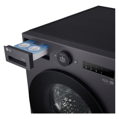 LG 16kg + 10kg Smart AI Front Load Washing Machine & Dryer Combo - Graphite (Series XL)