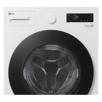LG 14kg Smart AI Front Load Washing Machine - Matte White (Series XL)