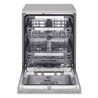 LG 60cm Quadwash Freestanding Dishwasher - Stainless Steel