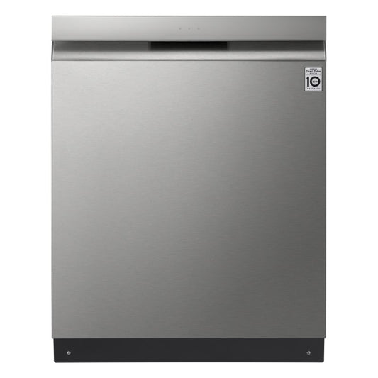 LG 60cm Quadwash Dishwasher Built In - Platinum Steel