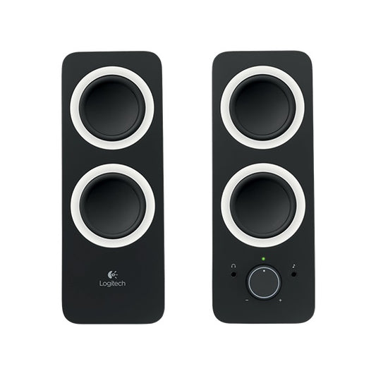 Logitech Multimedia Speakers- Midnight  Black