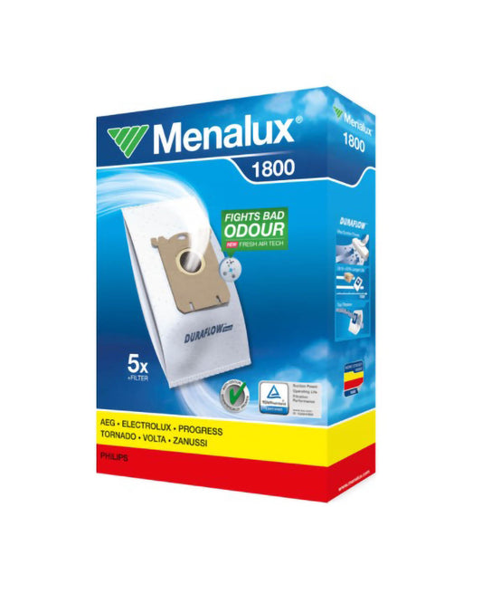 Menalux 1800 Replacement Filter & Vacuum Bags