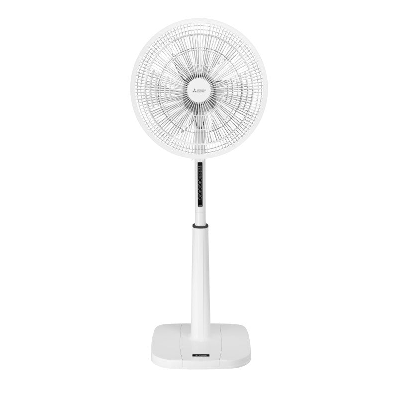 Mitsubishi Electric 40cm Pedestal Fan with Remote Control - White