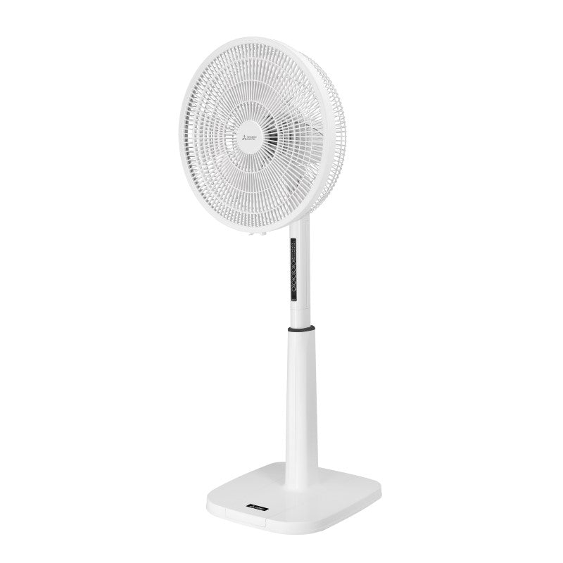 Mitsubishi Electric 40cm Pedestal Fan with Remote Control - White