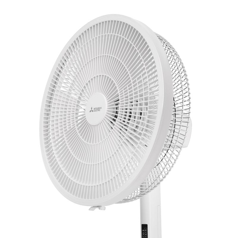 Mitsubishi Electric 40cm Pedestal Fan with Remote Control - White