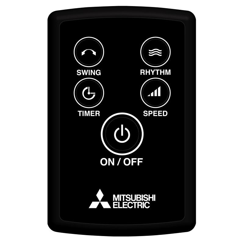 Mitsubishi Electric 40cm Pedestal Fan with Remote Control - White