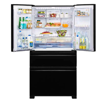 Mitsubishi Electric 564 Litre French Door Fridge - Black