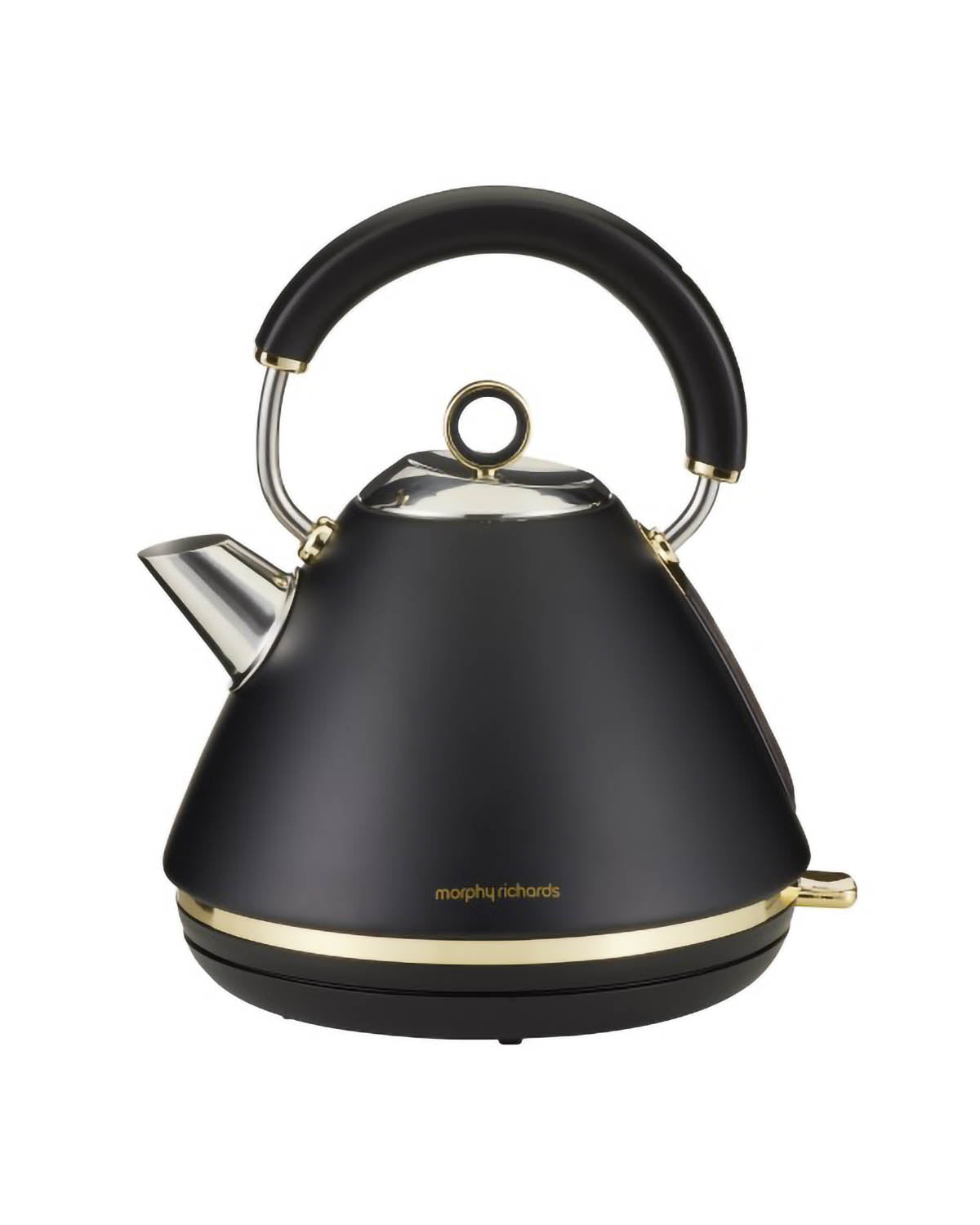 Morphy Richards 1.5L Ascend Soft Gold Kettle - Black