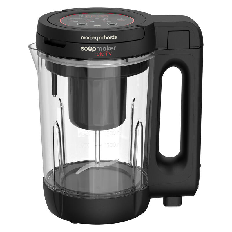 Morphy Richards Clarity 1.6L Soup Maker - Black