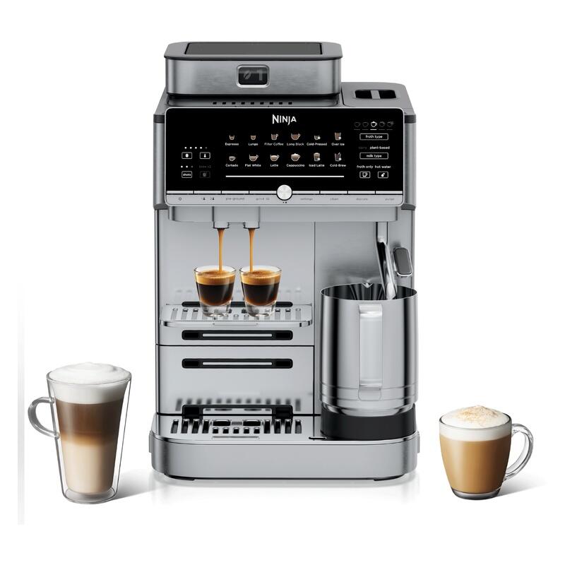 Ninja AutoBarista Pro Fully Automatic Espresso Coffee Machine - Stainless Steel