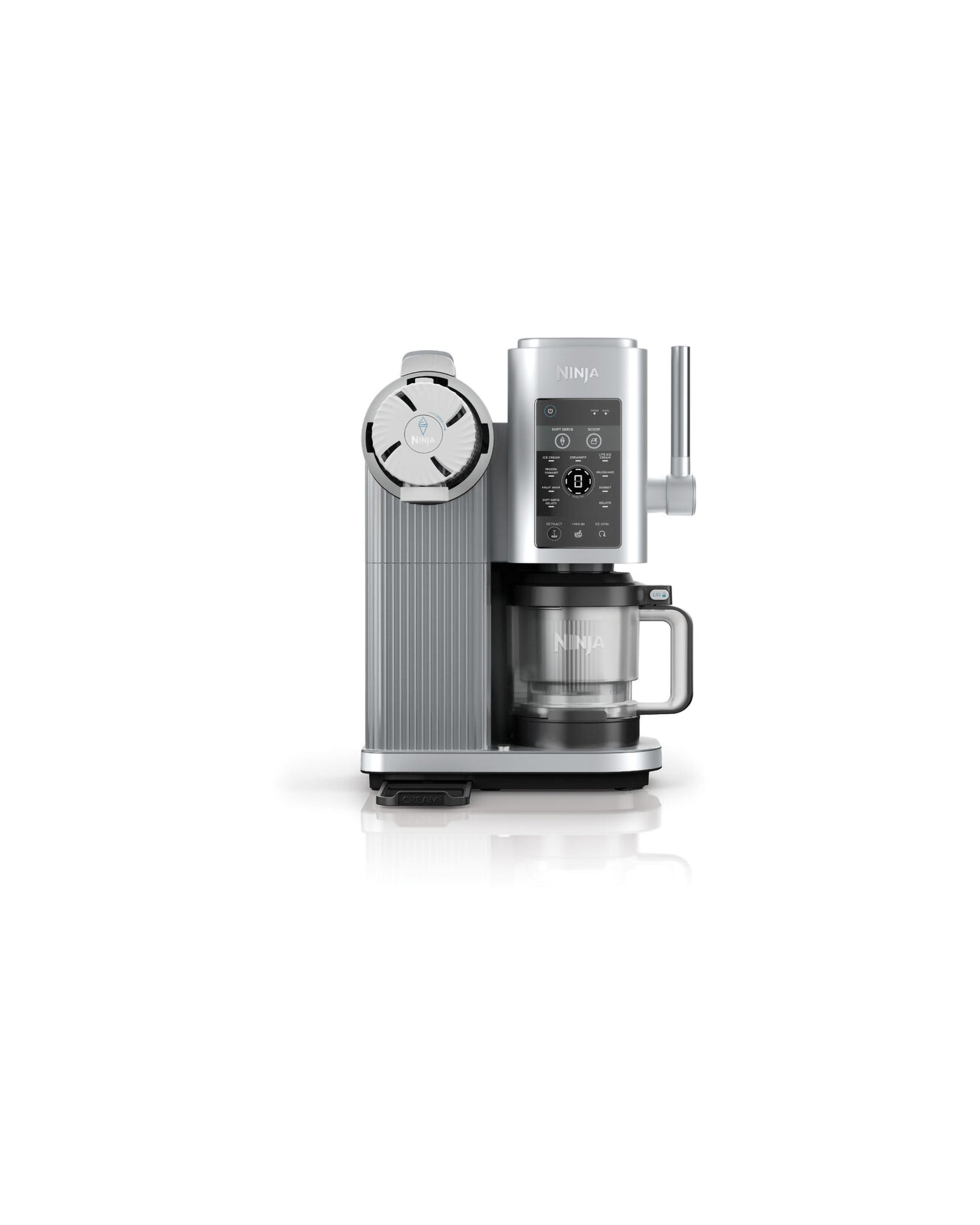Ninja Swirl by CREAMi Soft Serve and Ice Cream Maker - Platinum