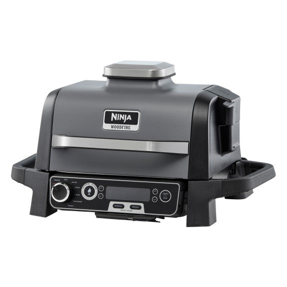 Ninja Woodfire Electric BBQ  Grill & Smoker - Black/Cool Grey
