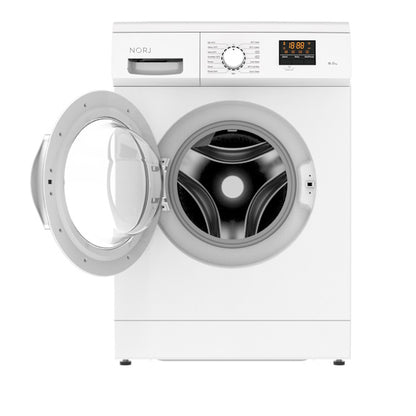 NORJ 8kg Front Load Washer - White