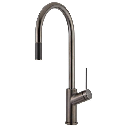 Oliveri Vilo Pull Out Mixer Tap - Gunmetal