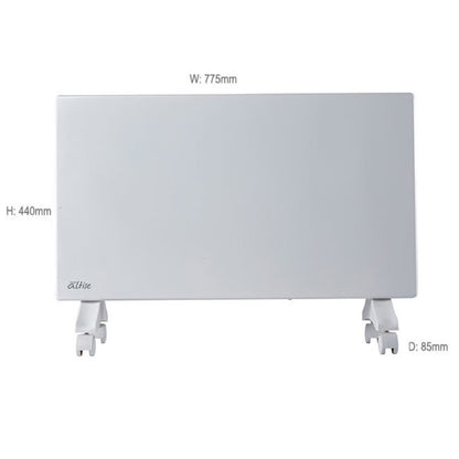 Omega Altise 2000W Panel Convector Heater - White