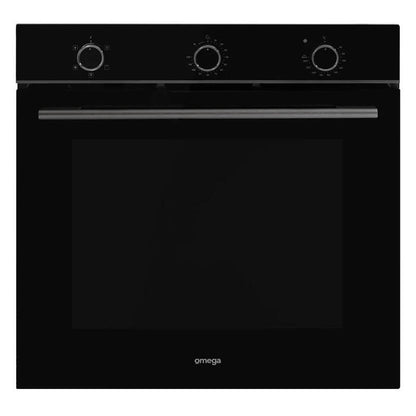 Omega 60cm 5 Function Built-In Oven - Black