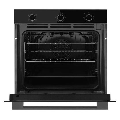 Omega 60cm 5 Function Built-In Oven - Black