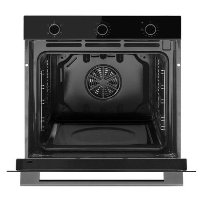 Omega 60cm 5 Function Built-In Oven - Black
