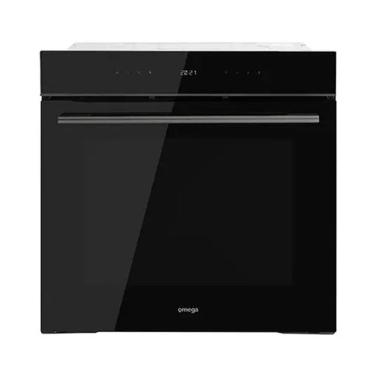 Omega 60cm Pyrolytic Built-In Oven with 16 Functions - Midnight Black