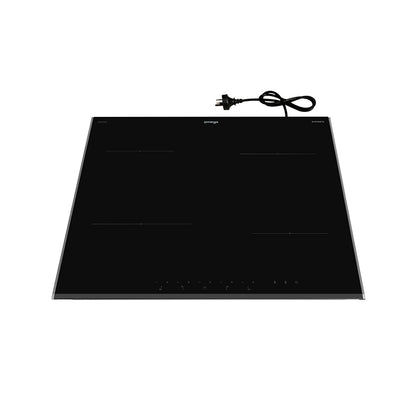 Omega 60cm 4-Zone Induction Cooktop with Power Phasing - Black Glass