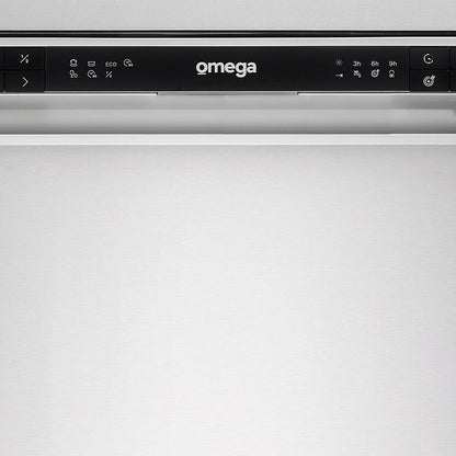 Omega 60cm Freestanding Dishwasher - Stainless Steel