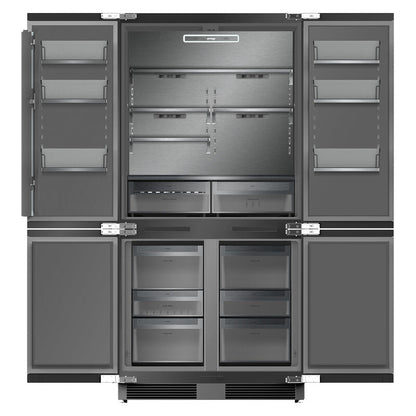 Omega 526L Fully Integrated Quad Door Refrigerator
