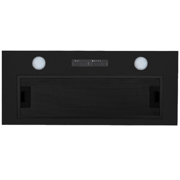 Omega 90cm Undermount Rangehood - Matte Black