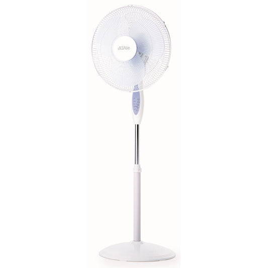 Omega Altise 40cm White Pedestal Fan - White