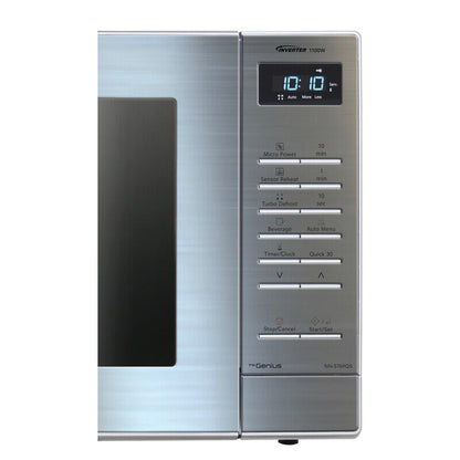 Panasonic 32L Inverter 1100W Microwave Oven - Silver
