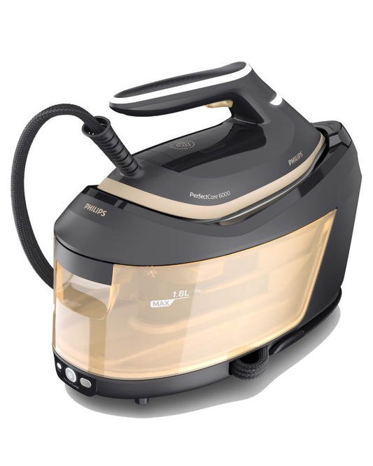 Philips PerfectCare Steam Generator Iron - Black/Gold (6000 Series)