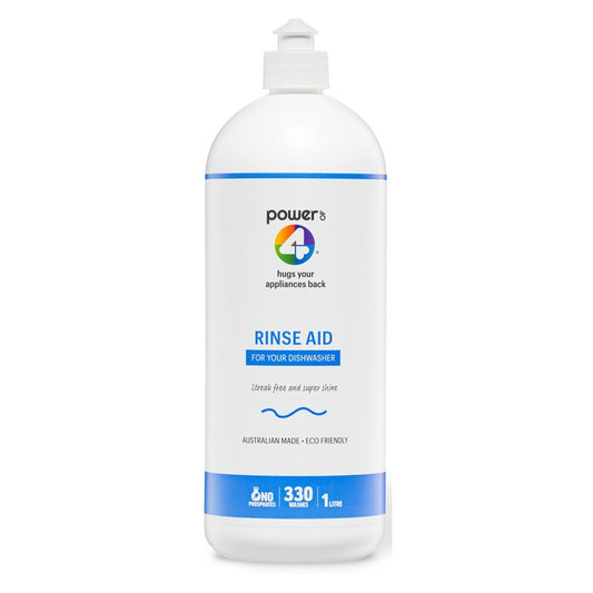 Power Of 4 Rinse Aid Dishwashing Detergent - 1L