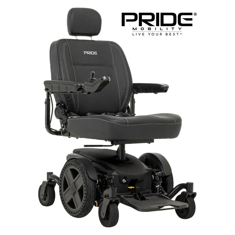 Pride Jazzy Evo 614HD Heavt Duty Powerchair 20-Inch - Black