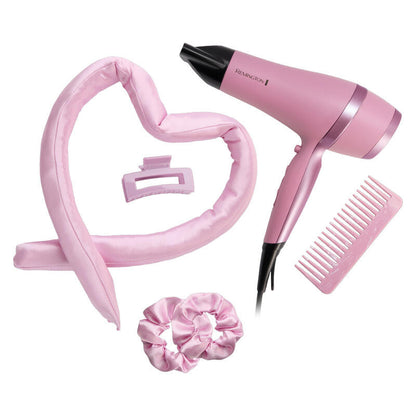 The Remington Pillow Curls Hairdryer Gift Set
